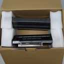 148X Black High Yield Toner Cartridge - with Chip Compatible Replacement for HP 148X 148A W1480X W1480A for HP LaserJet Pro MFP 4101fdw 4001dn 4001n 4101fdn 4001dw Printer for Office Work - 2 Pack