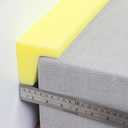 Bed Filler for Headboard, Suitable for Gap 1.2-1.6" of King Queen Twin Bed, 78.7'' Long Wedge Sleeping Pillow, Foam Mattress Gap Filler