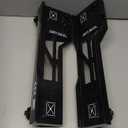 Hovadova Adjustable Computer Tower Stand, Mobile PC Stand for Floor with 4 Locking Caster Wheels Fits Most PC, Under Desk CPU Holder for Office, Gamers and Students (Black)