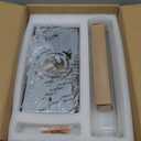 Champagne Brass Bathroom Wall Sconce - Modern Gold Light Sconces - Dimmable Lighting Fixtures - Vertical or Horizontal Mounted Clear Glass Tube Vanity Lights for Indoor Living Room Hallway (1 Pack)