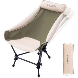 Folding Rocking Camping Chair with High Back, Carry Bag, Standard