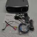 Smart 4K Projector 1000ANSI High Lumen Android LCD Projector with Bluetooth 5G WiFi, Native 1080P Full HD Home Projectors for Gaming Netflix Prime Video, with HDMI USB VGA 2G+16G Rom