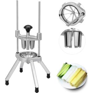 Happybuy 8-Section Commercial Easy Wedger Stainless Steel Blade Fruit Lime Slicer, Lemon Cutter 8 Wedges for Bar Restaurant 
