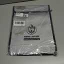 Upgraded Two Pockets Fireproof Document Bag (2000), andyer 15x 11Waterproof Fireproof Money Bag for Cash with Zipper, Important Document Storage Organizer for Valuables, Legal Documents Safe (Grey)