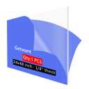 24x48 Plexiglass Sheets 1/4 inch Thick Clear 24x48 Acrylic Plexiglass Sheet 1/4 inch Thick Acrylic Board Lucite Panel - Idea for Display Case,Signage,Crafts,Lighting,Fish Tank,Windows
