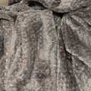 Exclusivo Mezcla Fleece Bed Blanket King Size, Super Soft and Warm Blankets for Couch, Sofa and Bed Waffle Textured, Cozy, Fuzzy and Lightweight (Coffee, 90x104 Inches)