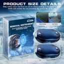 3PCS Electromagnetic Car Snow Removal Device, Anti-Freeze Windshield Defroster & Ice Melter, Automotive Snow Removal Tool for Winter Emergency