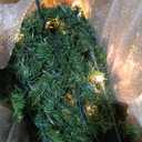 Puleo International 9ft Pre-Lit Full Fraser Fir Artificial Christmas Tree with 1000 Clear Lights, 3647 Realistic Dense Branch Tips, Easy Setup Artificial Trees with Sturdy Metal Stand