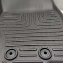 Hutisya-Floor Mats & Cargo Liner Set Fit for 2022-2025 Jeep Grand Cherokee (Include 4xe, NOT for L & WK) All Weather Protection Anti-Slip & Durable TPE Full Set Liners Automotive Accessories-Black