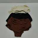 CULAYII High Waisted Underwear for Women Cotton No Muffin Top Full Coverage Briefs Soft Stretch Ladies Panties 5 Pack (X-Large)