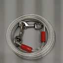 Aspen Pet Dog Tie Out Cable - 1700 lbs Break Strength - 30ft Cable
