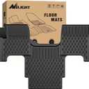 Nilight TPE Floor Mats for Volvo VNL 300 430 630 670 730 780 2004-2018 Volvo VT Models 2006-2010 All Weather Custom Fit Heavy Duty Floor Liners