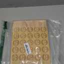 50 Pack Large Paper Bread Bags for Homemade Sourdough Loaves Bakery Bags with Window for Homemade Bread Gift Giving with Label Seal Stickers(11.8x8.2x3.5 inch)