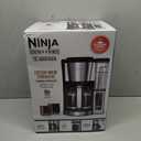Ninja 12-Cup Programmable Coffee Brewer, 2 Brew Styles, Adjustable Warm Plate, 60oz Water Reservoir, Delay Brew - Black/Stainless Steel