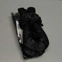 Heatless Hair Curler,Blowout Heatless Curls Overnight,No Heat Curling Rod Set with Satin Bonnet for Sleep in, Black