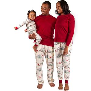 2 x Burt's Bees Baby Baby Family Jammies Matching Holiday Organic Cotton Pajamas
