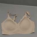 Wireless Jelly Bras for Women No Underwire with Support - S-2XL Seamless Bralettes Everyday Comfort Tshirt Padded Bra (Medium)