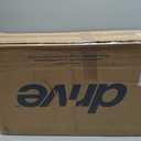 Drive Medical Tub Transfer Bench for Bathtub - Safer, Independent Bathing Aid - Height Adjustable Bench - Sturdy Aluminum Construction - Comfortable Backrest Support - 350 Lb Capacity