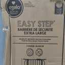 Regalo Safety 29"-49" Extra Wide Baby Gate, Bottom of Stairs & Doorways, 29-49"W x 30"H