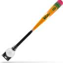 Victus Yardstick, Plastic Baseball Bat for Kids with Custom Plastic Ball, for Use on Turf or Grass, 2 5/8 Barrel and Soft Touch Grip, Lightweight Backyard Baseball Set, 27