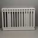 Pet Playpen with Door Dog Playpen Foldable Puppy Playpen for Puppies and Small Dogs 4-Panels Easy Assemble Easy Storing for Indoor and Outdoor, Garden Fence, Garden Border Fence (4 Panels)