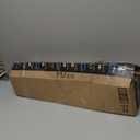 NECAUX 24 Inch Round Frosted Table Cover Protector, 2mm Thick Upgraded Version, Unshrinkable Waterproof Scratch Resistant Plastic Top Protector For Coffee & Living Room Tables