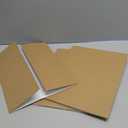 Trifold Poster Board, 24" x 16", 3-Pack, White Corrugated Project Boards for Science Fairs, School Projects, Event Displays, and Business Presentations