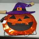 Halloween Decorations Outdoor 24 Inch Light Up Pumpkins Witch Hat