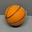 Silent Basketball Size 7, Airless Basketball for Quiet Dribbling and Indoor Training, Soft Foam Noiseless Ball