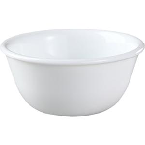 Corelle Vitrelle 6-oz Ramekin Bowls, Set of 6 Chip & Crack Resistant Bowls, Great For Dips, Condiments, Ice Cream, Small Side Dishes, Ceramic Dessert Bowls Set, Winter Frost White