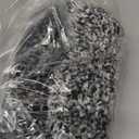 Arotive Microfiber Bathroom Rugs, Shaggy Soft and Absorbent Bath Rug, Non-Slip, Thick Plush Machine Washable Dry Bath Mats for Bathroom, Tub and Shower, 24x16, Black, Rectangular