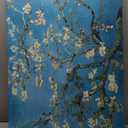 Vincent Van Gogh Canvas Wall Art, Almond Blossom Tree Classic Painting, Famous Artwork Picture Poster Print Wall Decor for Living Room Bedroom Office - 24"x36"