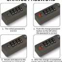 Outdoor Fence Gate Lock Locker - Bike, Cable Chain, Combination Locks