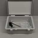 Joinfworld Waterproof Box for Electronics Outside 11.4x7.5x5.5 Outdoor Weatherproof Electrical Box Plastic Weather Proof Nema 4 Enclosure