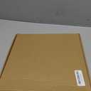 Whaline 6Pcs Christmas Snowflake Wooden Wall Decor White Snowflake Shaped Wood Wall Art Sign with Hook for Home Farmhouse Xmas Winter Hanging Ornament