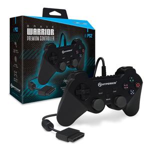 Hyperkin Brave Warrior" Premium Controller for PS2 (Black)