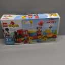 LEGO DUPLO Disney Mickey & Minnie Mouse Birthday Train Toy - Building Blocks for Toddlers, Ages 2+ - Pretend Play Learning Toy for Girls & Boys - Gift for Christmas - 10941