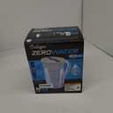 ZeroWater 10-Cup Round 5-Stage Water Filter Pitcher Dispenser with 5-Stage 0 TDS Zero Water Filter  IAPMO Certified to Reduce Metals, Chlorine, Lead, Chromium, and Forever Chemicals PFOA/PFOS