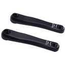 2 x Alps2Ocean Bike Crank Arms,89MM/102MM/114MM/127MM/140MM/152MM/160MM/165MM/170MM/175MM in Diamond Hole Bike Crank Arm for Ebike