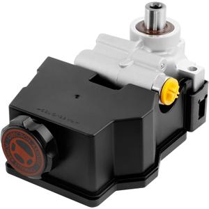 Power Steering Pump, with Reservoir, Compatible with 1998 1999 2000 2001 2002 Chevy/Chevrolet Camaro & Pontiac Firebird, only fits 5.7L LS1 V8 Engines, Replace #20-69849, 734-77119, 26068934, 26068936
