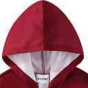 Harry Potter Hogwarts Full Zip Up Hoodie for Big Kids, 4