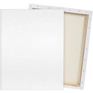 Pre Stretched Canvas 18x24 2 Pack Large Stretched Canvases for Painting Four fold Acrylic Titanium Priming Blank Canvas Boards for Painting