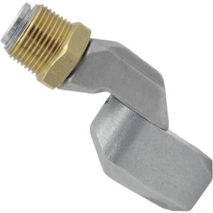 1 Inch NPT 360 Rotating Connector - Dual NPT Threads Fuel Transfer Pump Nozzle - Multi Plane Swivel for Diesel, Gasoline, Kerosene Tank Hose