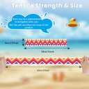 5 x 4 Packs Printed Towel Band for Beach Cute Pool Lounge Chair Strap Clip Hawaii Floral Design 2026 Carnival Cruise Packing List All Inclusive Resort Must Have Gadgets Summer Travel