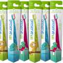 Preserve Kids Toothbrush, Soft Bristles, (Pack of 6)