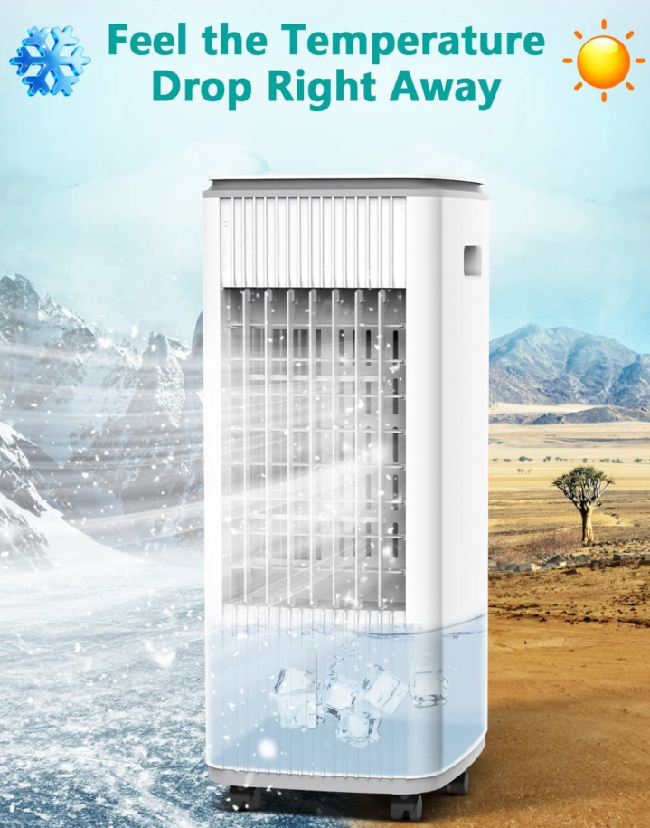 2-In-1 Evaporative Air Cooler/Tower Fan