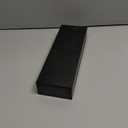 High-Density Polyethylene (HDPE) Plastic Block 2" Thick - 4" x 12" HDPE Plastic Sheet for Machining,Home Improvements,DIY Projects(Black PE Block 1 PCS)