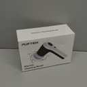 Electric Spin Scrubber, Cordless Shower Scrubber with Battery Level Display, 2 Speeds Electric Scrubber for Cleaning with 6 Replaceable Heads, Cleaning Brush for Bathroom/Sink/Window (White)