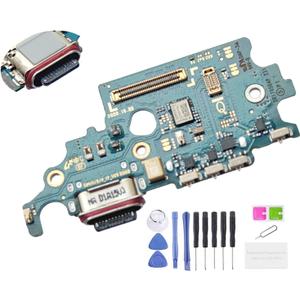 Galaxy s21 Replacement Charging USB Port Board Parts for Samsung Galaxy s21 (5G) SM-G991W SM-G991U 6.2 Inches (not fit fot s21 Plus Version)