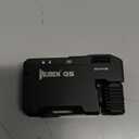 WUBEN G5 Rechargeable EDC Flashlight, 400 Lumens Dual Light Sources Mini Flashlight with RGB Light, Portable Flat Pocket Flashlights, Magnetic Keychain Flashlight for Outdoor Home Emergencies (Black)